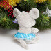 Мягкая игрушка Мышь в юбке AQ201305211LGR